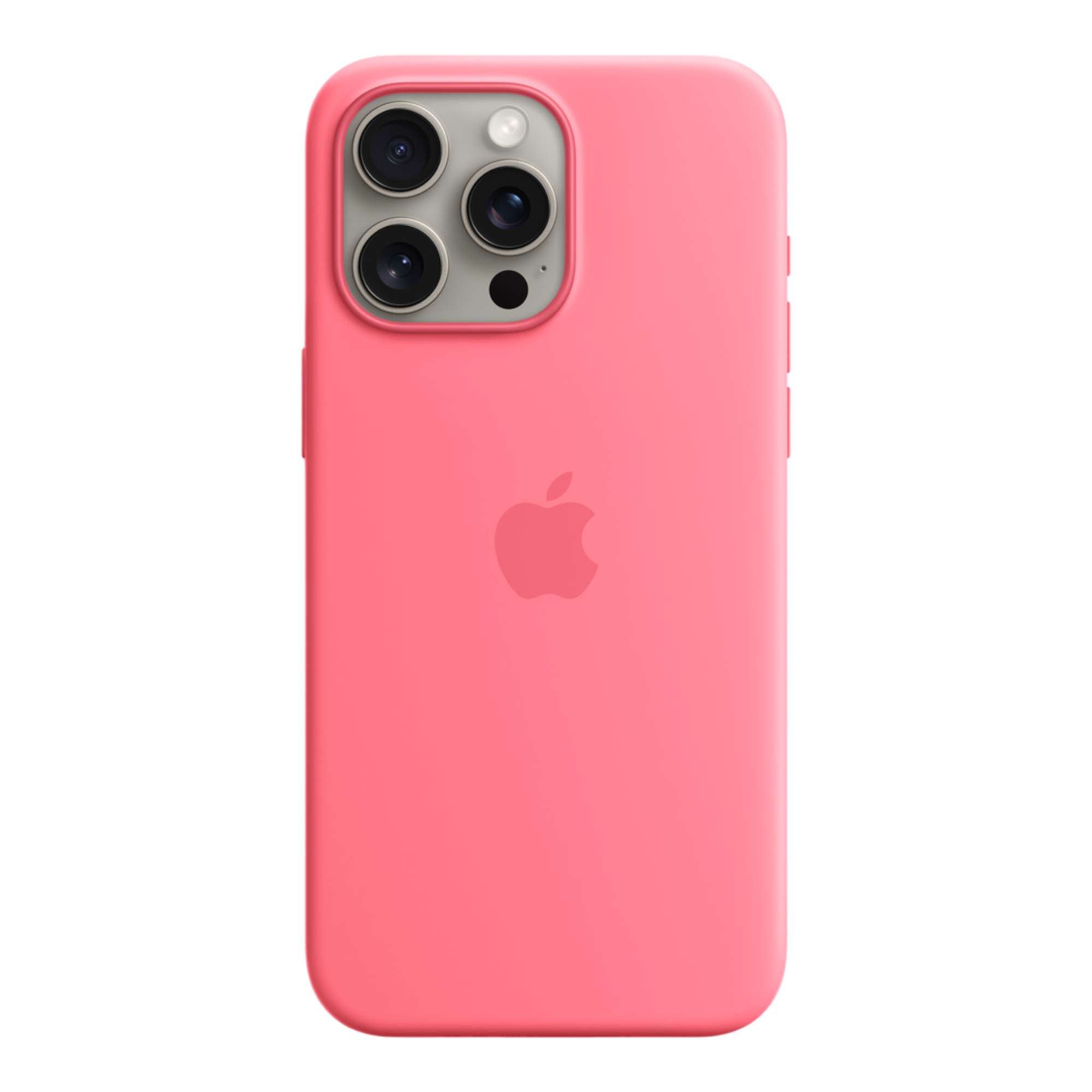 iPhone 15 Pro Max Silicone Case with MagSafe - Pink - alAsil
